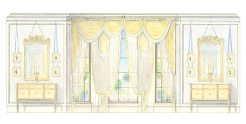 Neoclassical Drawing Room