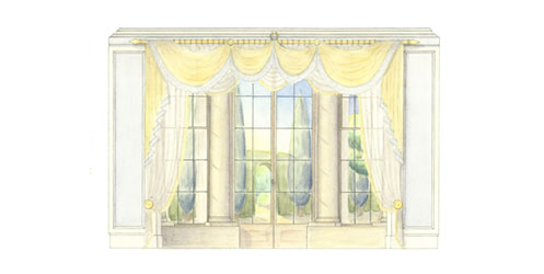 Neoclassical Drawing Room